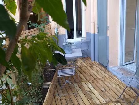 belle maisonnette cv ales terrasse jardinet