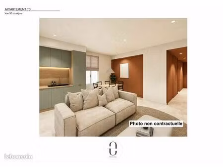 appartement 3 pièces 70 m²