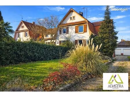 maison des mines 65m² - 3 pièces - 2 chambres -terrasse - sous-sol - garage double & remis