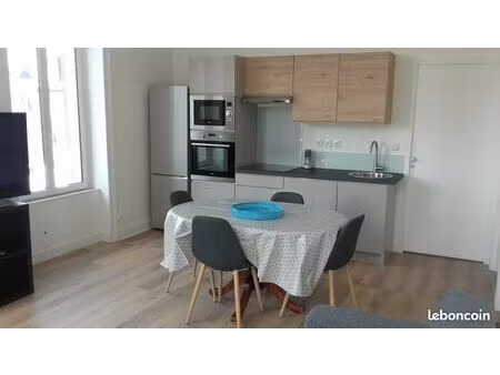 appartement 3 pièces - 52 m2 - 300 m plage de l'ecluse