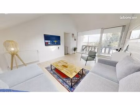 maison meublée + studio indépendant – hauts de honfleur