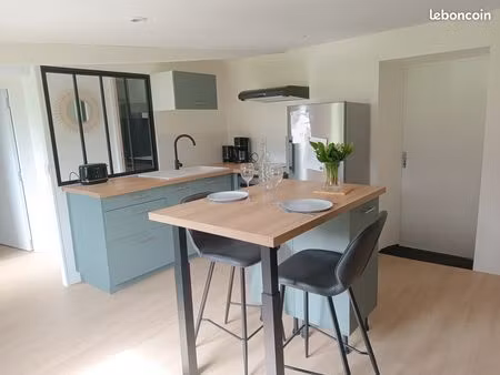 appartement étudiant tout neuf - calme  nature & confort à 2 pas du lac de ribou
