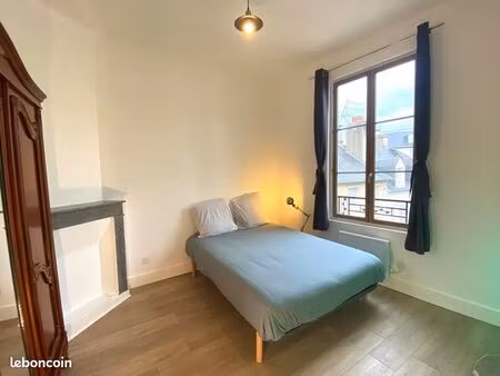 appartement f2 36m2 hypercentre rénové baignoire