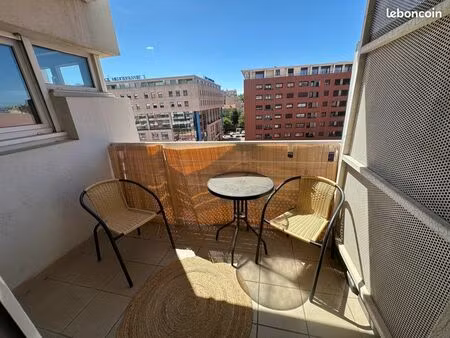 location t2 meublé avec balcon espace méditerranée