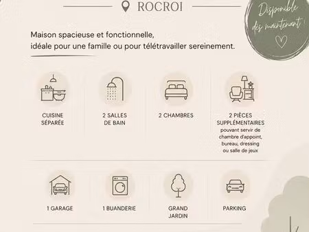 maison à louer rocroi
