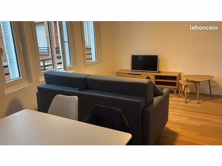 studio meublé 31 m² – emplacement recherché – 1 300 cc