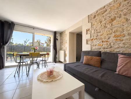la corniche - appartement en rez-de-jardin de 2 pièces avec terrasse