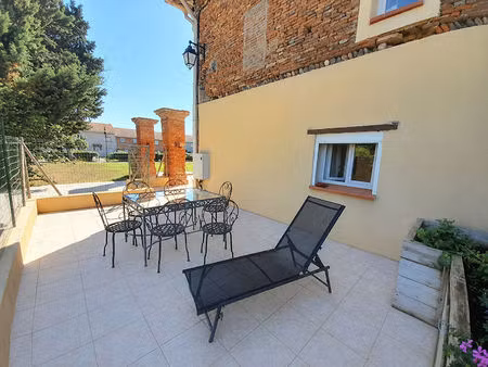 saint cézert - appartement 2 pièces - 45m² + terrasse et parking