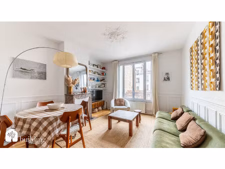 levallois-perret - louise-michel - appartement 3 pièces de 56.24m²