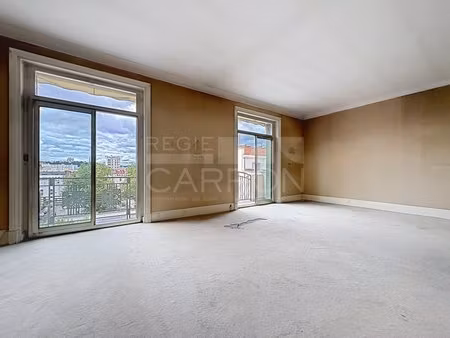 lyon 6 brotteaux / place jules ferry 6 pieces 136m² dernier etage 785000€