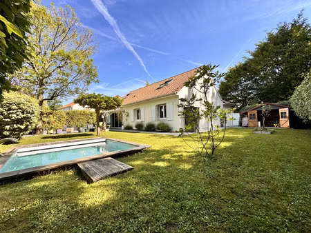 plain pied avec piscine chauffee