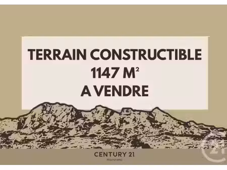 terrain à vendre - 1147 m2 - mouries - 13 - provence-alpes-cote-d-azur