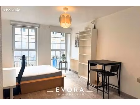 studio 1 pièce 22 m²