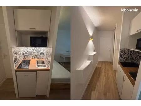 studio meublé 1 pièce - refait à neuf