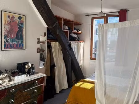 location studio meublé 26m2 charonne
