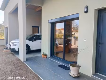 vente maison récente de plain pied 3 chambres activité libérale possible terrain grand sta