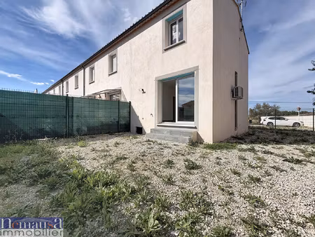 gajan  à vendre maison récente t3 avec extérieur à 15 min