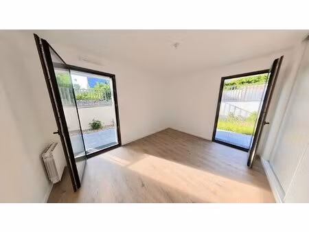 grand t3 rez de chaussée / jardin terrasse / fin de travaux
