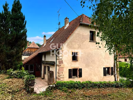 à vendre à urbeis - maison familiale 6 pièces avec grand terrain de 18 26 ares