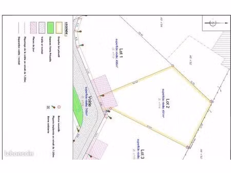terrain 491 m² roinville