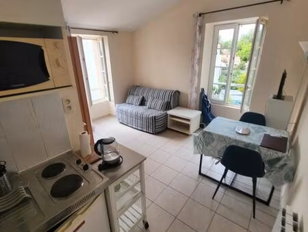 studio lumineux dans belle résidence avec parking les minimes