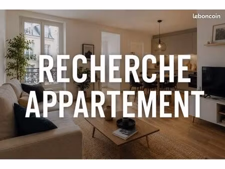 recherche appartement 5eme  6eme  14eme