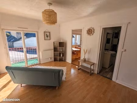 t1 meublé avec balcon (avec électricité  eau chaude  internet)