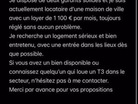 appartement t3