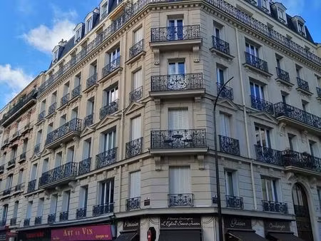 levallois centre appartement t3 50m² vue tour eiffel - 1998 eur cc