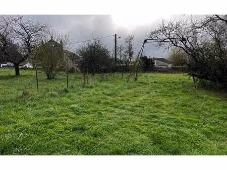 terrain constructible à vendre