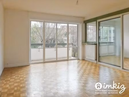 quartier petit ivry - résidence privée - 5p balcon