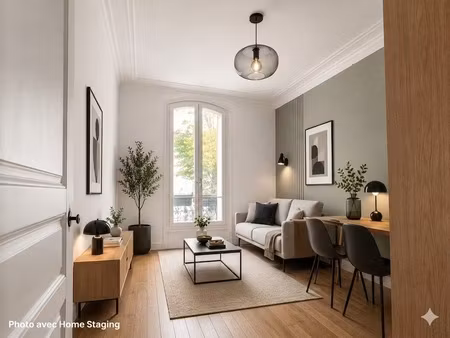 nanterre (92) centre-ville à vendre appartement 2 pièces de 42 25 m² - proche rer