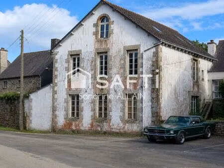 proche quintin – maison à rénover  7 chambres
