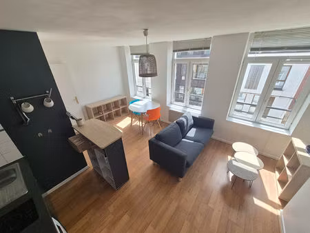 lille sebastopol: type 2 sans travaux en duplex