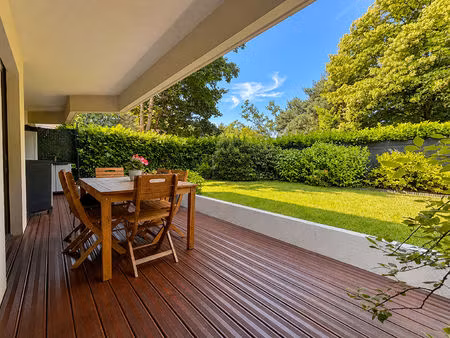 à vendre : appartement t3 en rez-de-jardin à écully - exclusivité nestenn
