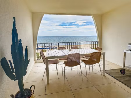 1ère ligne  p2 d'exception avec terrasse et vue mer imprena