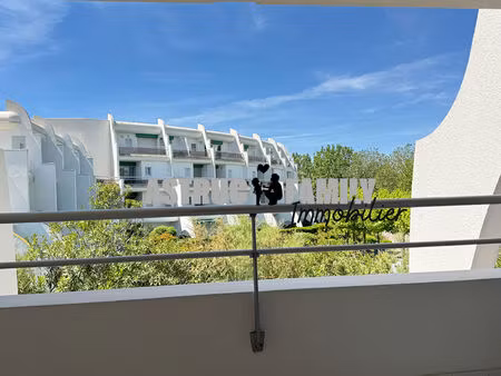 la grande motte - le couchant - studio cabine - loggia - parking