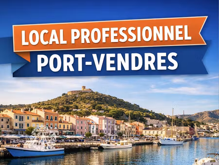 port-vendres - local professionnel vide