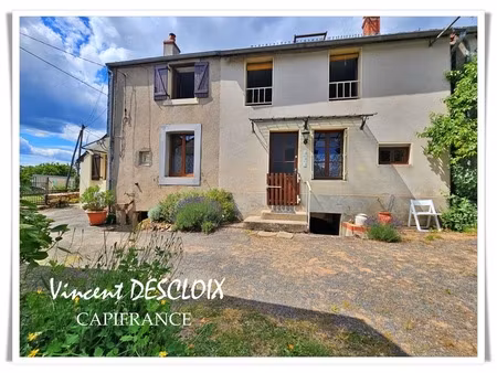 maison à vendre 6 pièces cussy en morvan (71) terrain 476m²