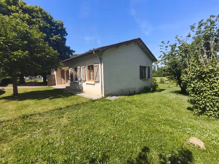 maison de plain-pied t4 de 110 m2 avec garage sur terrain pl