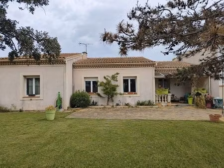 avignon sorgues - maison habitation + hangar + terrain 1500 m² a vendre