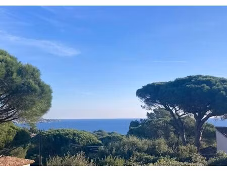 sainte-maxime vue mer villa avec projet de 450 m2
