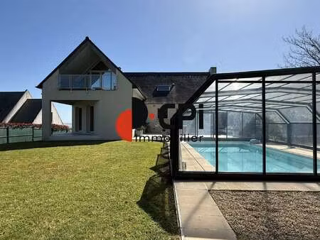 vente maison piscine à saint-méloir-des-ondes (35350) : à vendre piscine / 165m² saint-mél