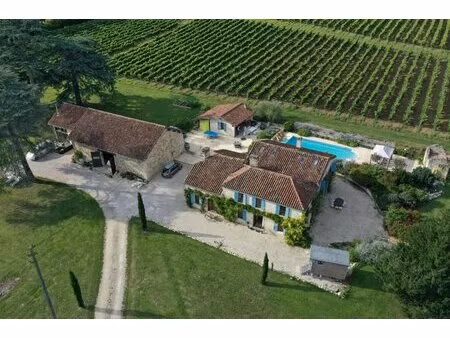 gers—maison gasconne et maison d’amis avec piscine entoures de 4.4ha de terres et de...