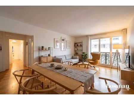 appartement 3 pièces 66 5m² au calme - rue les enfants du paradis  boulogne-billancourt
