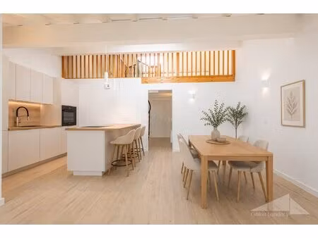 appartement duplex rénové 3 pièces à vendre - chevry