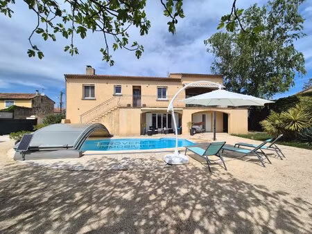 maison familiale avec piscine  dépendances et grands volumes terrain clos de 1 048 m2 à...