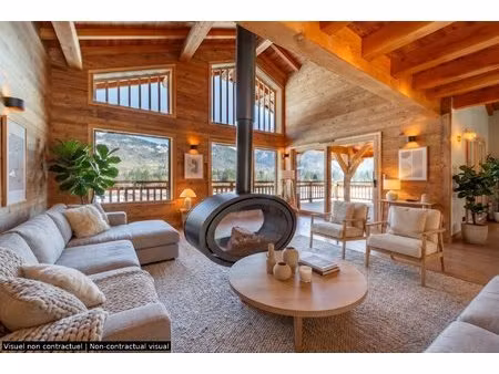 chalet neuf d’exception – emplacement privilégié à samoëns