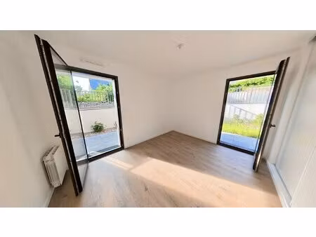 grand t3 rez de chaussée / jardin terrasse / fin de travaux