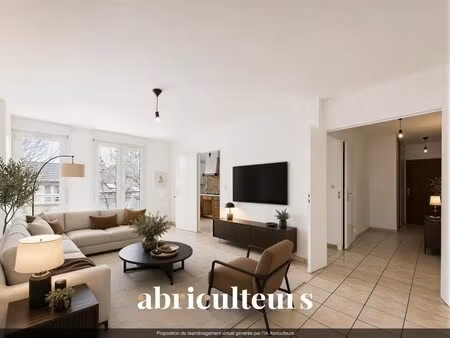appartement 3 pièces - 69 4 m² - argenteuil centre